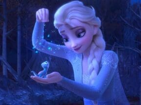 Frozen 2: Elsa and the salamander