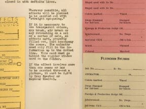 Fleischer Studios reference guide