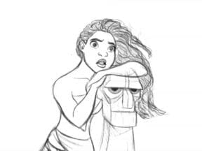 Moana animation test by Randy Haycock