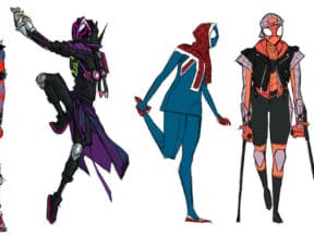 Across the Spider-Verse Designs