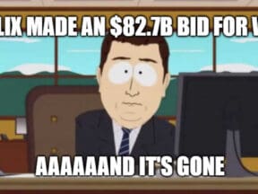 And It's Gone